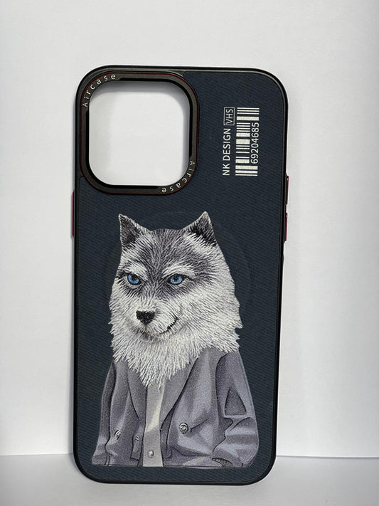 Magnetic Wireless Case, iPhone 14 Pro Max –  Grey Wolf